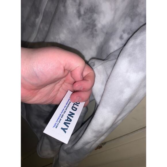 NWT Old navy tie-dye zip up fleece sweatshirt size 3X - Picture 2 of 7